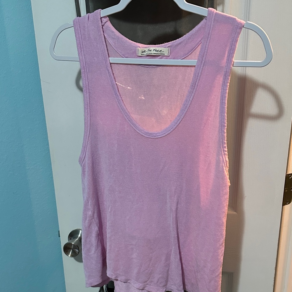 We The Free Lilac Tank Top